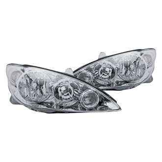 Replacement - Driver and Passenger Side Headlight Set Lens and Housing (CAPA Certified)