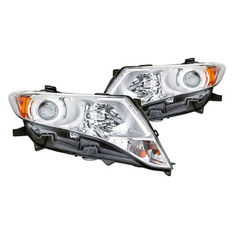 Replacement - Driver and Passenger Side Headlight Set (CAPA Certified)