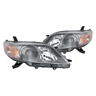 Replacement - Driver and Passenger Side Headlight Set (CAPA Certified)