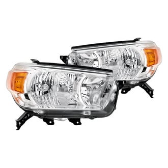 Replacement - Driver and Passenger Side Headlight Set Lens and Housing (CAPA Certified)