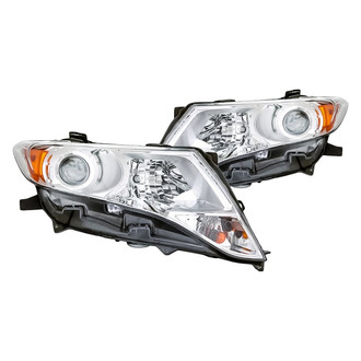 Replacement - Driver and Passenger Side Headlight Set (CAPA Certified)