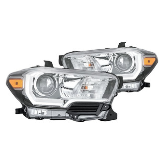 Replacement - Driver and Passenger Side Headlight Set (CAPA Certified)