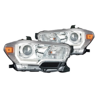 Replacement - Driver and Passenger Side Headlight Set (CAPA Certified)