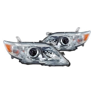 Replacement - Driver and Passenger Side Headlight Set Lens and Housing (CAPA Certified)