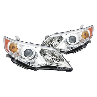 Replacement - Driver and Passenger Side Headlight Set (CAPA Certified)
