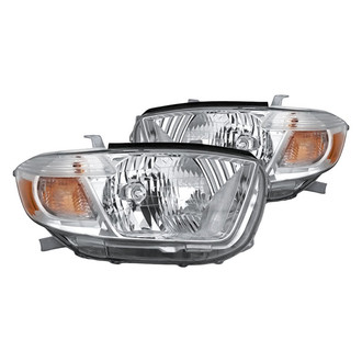 Replacement - Driver and Passenger Side Headlight Set (CAPA Certified)