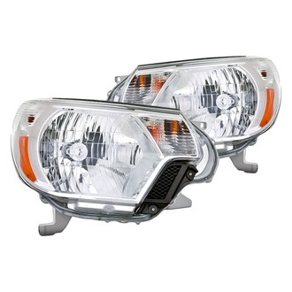 Replacement - Driver and Passenger Side Headlight Set (CAPA Certified)