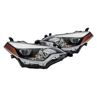 Replacement - Driver and Passenger Side Headlight Set (CAPA Certified)