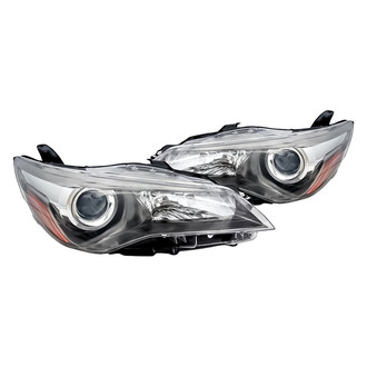 Replacement - Driver and Passenger Side Headlight Set (CAPA Certified)