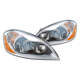 Replacement - Driver and Passenger Side Headlight Set (CAPA Certified)