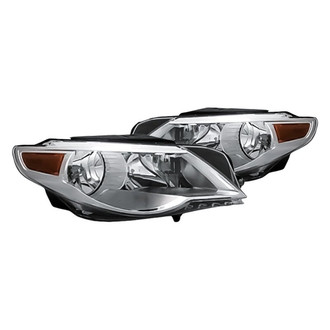 Replacement - Driver and Passenger Side Headlight Set (Standard Line)