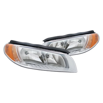 Replacement - Driver and Passenger Side Headlight Set (CAPA Certified)