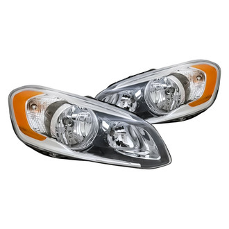 Replacement - Driver and Passenger Side Headlight Set (CAPA Certified)