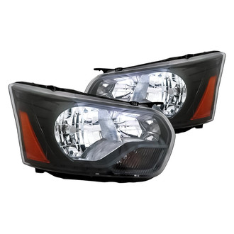 Replacement - Driver and Passenger Side Headlight Set (CAPA Certified)