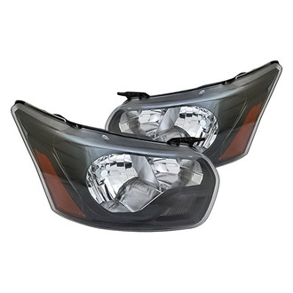 Replacement - Driver and Passenger Side Headlight Set (CAPA Certified)