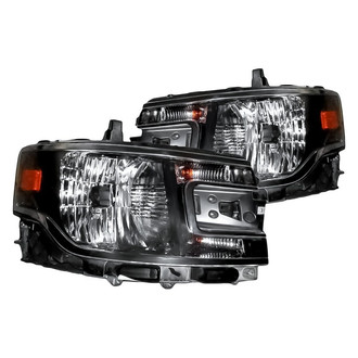 Replacement - Driver and Passenger Side Headlight Set (CAPA Certified)