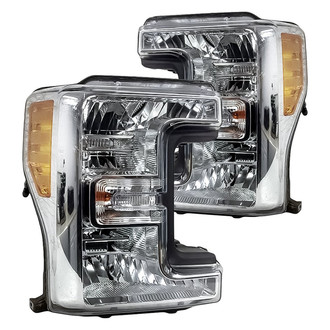 Replacement - Driver and Passenger Side Headlight Set (CAPA Certified)