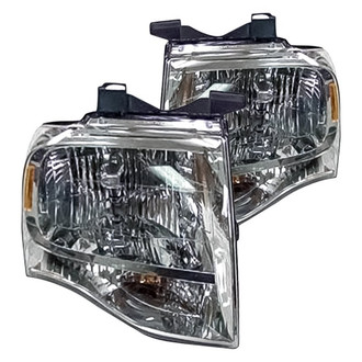 Replacement - Driver and Passenger Side Headlight Set (Standard Line)