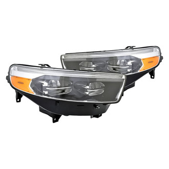 Replacement - Driver and Passenger Side Headlight Set (Standard Line)
