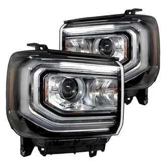 Replacement - Driver and Passenger Side Headlight Set (CAPA Certified)