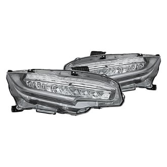 Replacement - Driver and Passenger Side Headlight Set (Standard Line)