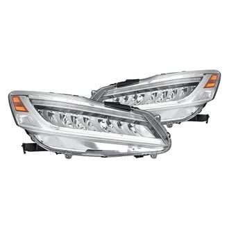Replacement - Driver and Passenger Side Headlight Set (CAPA Certified)