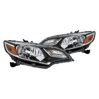 Replacement - Driver and Passenger Side Headlight Set (CAPA Certified)