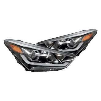 Replacement - Driver and Passenger Side Headlight Set (Standard Line)