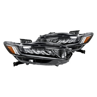 Replacement - Driver and Passenger Side Headlight Set (CAPA Certified)