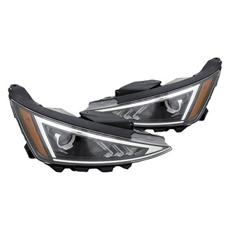 Replacement - Driver and Passenger Side Headlight Set (CAPA Certified)