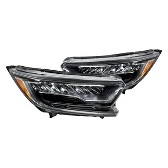 Replacement - Driver and Passenger Side Headlight Set (Standard Line)