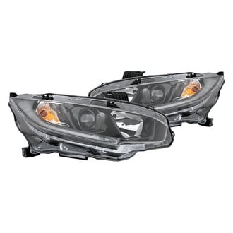 Replacement - Driver and Passenger Side Headlight Set (Standard Line)