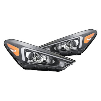 Replacement - Driver and Passenger Side Headlight Set (CAPA Certified)