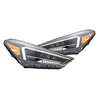 Replacement - Driver and Passenger Side Headlight Set (Standard Line)