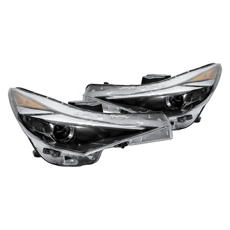 Replacement - Driver and Passenger Side Headlight Set (CAPA Certified)