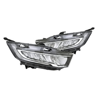 Replacement - Driver and Passenger Side Headlight Set (CAPA Certified)