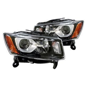 Replacement - Driver and Passenger Side Headlight Set (Standard Line)