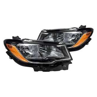 Replacement - Driver and Passenger Side Headlight Set (CAPA Certified)