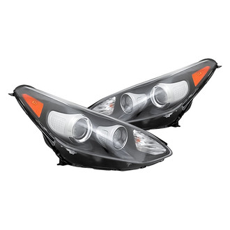 Replacement - Driver and Passenger Side Headlight Set (CAPA Certified)