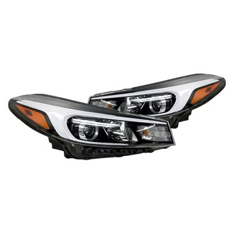 Replacement - Driver and Passenger Side Headlight Set (CAPA Certified)