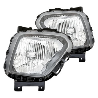 Replacement - Driver and Passenger Side Lower Headlight Set (Standard Line)