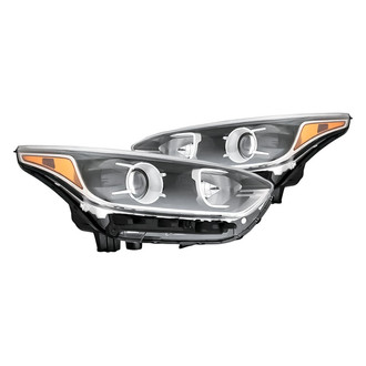 Replacement - Driver and Passenger Side Headlight Set (Standard Line)