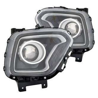 Replacement - Driver and Passenger Side Lower Headlight Set (CAPA Certified)