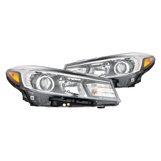 Replacement - Driver and Passenger Side Headlight Set (Standard Line)