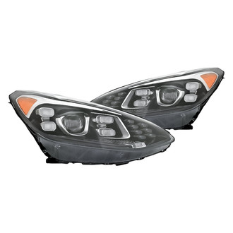 Replacement - Driver and Passenger Side Headlight Set (CAPA Certified)