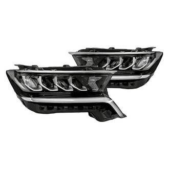 Replacement - Driver and Passenger Side Headlight Set (CAPA Certified)