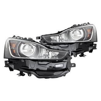 Replacement - Driver and Passenger Side Headlight Set (CAPA Certified)