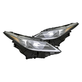 Replacement - Driver and Passenger Side Headlight Set (CAPA Certified)