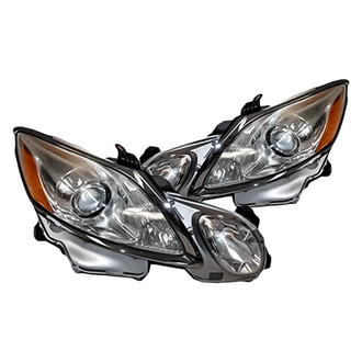 Replacement - Driver and Passenger Side Headlight Set Lens and Housing (CAPA Certified)
