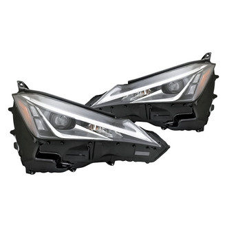 Replacement - Driver and Passenger Side Headlight Set (Standard Line)